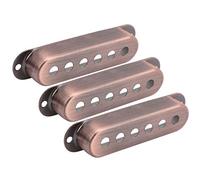 Cubierta para Pastilla IndividualCubierta para Pastilla de Guitarra,Cubierta para Pastilla de Guitarra EléctricaPastillas y Cubiertas para Pastillas (cobre rojo)