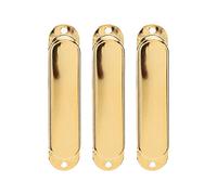 Cubierta para Pastilla Single Coil de Guitarra Eléctrica, Juego de 3 Piezas de Cobre, Accesorios para Instrumento - Reducción de Ruido, Diseño Duradero, Fácil Instalación (Aire)