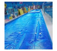 Cubierta para Piscina, Cubierta Solar Rectangular para Piscina - Manta de retención de Calor de película de Burbujas de PE de 5,5 a 11 Metros de Ancho para Piscinas elevadas/enterradas, Lona