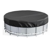 Cubierta para Piscina para Perros, Sunproof Dustproof Protective Lid for Pet Pools, Outdoor Trampoline Guard Garden Deck Beach Balcony Park Use with Kids Adults, 1 Piece