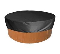 Cubierta para piscina - Tapa de baño Oxford plegable | Waterproof Basin Cap | Heavy-Duty 210D Rain & Dust Protection, Easy Fold Storage, Multi-Size Circular Basin Shield For Kids Bathtubs & Pet Pools