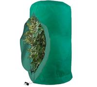 Cubierta para plantas con cordón, cubierta para plantas resistente a la intemperie e impermeable con cremallera, cubierta para cubierta de arbustos anticongelante, para macetas y árboles frutales en