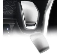 Cubierta para pomo de palanca de cambios de coche, ABS, accesorios interiores para T&oyota para RAV4 XA50 2019 2020 2021 2022 2023 (plateado)