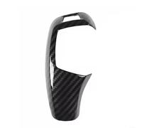 Cubierta para pomo de palanca de cambios de coche para BMW Serie 1/Serie 2/Serie 3/F30, textura de fibra de carbono ABS, negro, accesorio de estilo interior para conducción diaria (cubierta de cambio