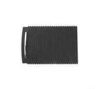 Cubierta para portavasos con persiana enrollable diseñada para BMW Serie 3 E92 E93 con función de cremallera, material ABS apto para interior M3 (es negro)