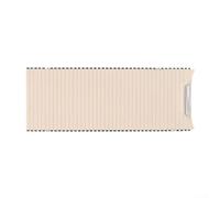 Cubierta para portavasos de consola central, persiana enrollable para 6 MK6 2008-2013, pieza de repuesto OEM 5KD832531, tapa negra para soporte de bebidas con fácil instalación (beige)