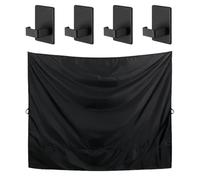 Cubierta para puerta trasera de furgoneta con gancho magnético, protección solar impermeable, estabilidad a prueba de viento, para coche, SUV, camión, caravana, ducha exterior, vestuario, camping, F