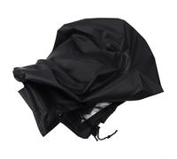 Cubierta para refrigerador al aire libre, resistente al agua 210D, protección para congeladores verticales con correas ajustables (gris, 58 x 58 x 142 cm)