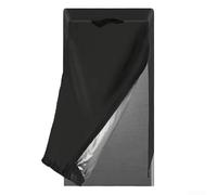 Cubierta para refrigerador | Protección impermeable a prueba de polvo | para electrodomésticos de cocina de varios tamaños | Almacenamiento al aire libre | Negro 210D (54 x 54 x 94 cm)