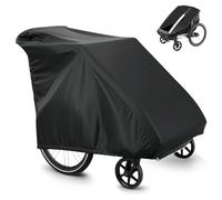 Cubierta para Remolque de Bicicleta: WIYETY Funda Plegable para Remolque de Bicicleta in Tejido Oxford, Resistente a la Intemperie Cubierta Universal para Remolque de Bicicleta para Remolque Bicicleta