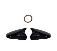 Cubierta para retrovisor de puerta 2 Tapas Para Espejos Retrovisores Laterales Estuche De Herramientas, Color Brillante, Para Golf MK6 MK7 7.5 Para GTI R Para GTD Base 2009-2020.(MK6 Gloss)