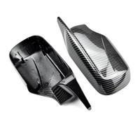 Cubierta para retrovisor de puerta Cubierta de espejo retrovisor de puerta para E46 E39 4 puertas Serie 3 1998-2005, tapa lateral negra, estilo para M3 para M4 2021(Carbon Fiber)