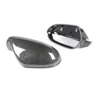 Cubierta para retrovisor de puerta Tapa De Espejo Retrovisor De Fibra De Carbono Negra Para A6, C7, C7.5, 4G, S6, RS6, C7, C7.5 (2011, 2012, 2013-2018).(Carbon pattern)
