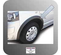 Cubierta para rueda de plástico ABS negro, 10 piezas, solo para VW T5 con largo distancia entre ejes para vehículos con puerta corredera derecha o también puertas correderas a partir del año de