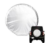 Cubierta para rueda de repuesto, muy resistente, resistente a la intemperie, resistente a los rayos UV, protección contra la nieve y la lluvia, para vehículos incluyendo caravanas, camiones, SUV y