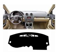 Cubierta para salpicadero de Coche para Audi A3 8P 2003-2012 LHD RHD, Estera de protección Solar para salpicadero, Estera Antideslizante para Banco de Trabajo de Coche,A-Black-LHD