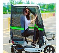 Cubierta para scooter de motocicleta impermeable al aire libre, toldo para coche eléctrico, visera solar, paraguas universal para scooter, protección solar para movilidad, cubierta para llu