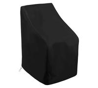 Cubierta para silla de patio - Protector trasero alto 210D Oxford 210D, cubierta exterior | Uso del escudo resistente al polvo con tumbonas de jardín, muebles de jardín, s