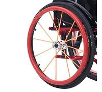Cubierta para silla de ruedas traseras deportivas, de silicona para s-illa de ruedas, cu-bierta trasera para si-lla de ruedas, resistente al desgaste, cu-bierta de empuje de mejora del agarre