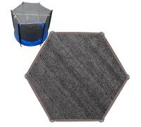 Cubierta para Sombrear Trampolín | Protector Solar para Trampolín con Toldo Plegable - Impermeable Plegable para Jardín