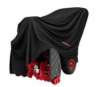 Cubierta para soplador de nieve resistente con revestimiento interior resistente a la intemperie para una protección fiable de máquinas de dos etapas de las mejores marcas (130 x 91 x 102 cm)