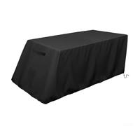 Cubierta para tabla de sentarse, tela Oxford 420D, protección contra la lluvia, para entrenamiento central, equipo de fitness, escudo para uso al aire libre, color negro, 152 x 46 x 54 cm