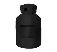 Cubierta para tanque de propano de 20 libras para exteriores con tela Oxford 210D, función de ventilación y diseño de válvula de fácil acceso