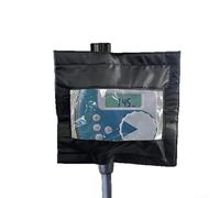 Cubierta para temporizador de grifo de manguera con ventana frontal transparente para un fácil control del temporizador y protección en uso al aire libre