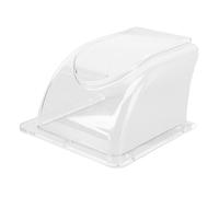 Cubierta para timbre, cubierta de plástico transparente, cubierta de lluvia para timbre, carcasa impermeable y resistente al agua para acceso a puerta, máquina de asistencia, timbre de puerta