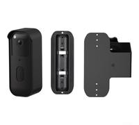 Cubierta para timbre de video Blink, soporte antirrobo sin taladro con placa trasera de plástico para una solución de instalación protectora segura (A)