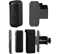 Cubierta para timbre de video Blink, soporte antirrobo sin taladro con placa trasera de plástico para una solución de instalación protectora segura (B)