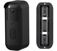 Cubierta para timbre de video Blink, soporte antirrobo sin taladro con placa trasera de plástico para una solución de instalación protectora segura (C)