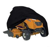 Cubierta para tractor de césped 210D Oxford impermeable con revestimiento de poliuretano, 140 x 66 x 91 cm, con dobladillo elástico, compatible con toro para craftsman para cortacésped Honda Tractor