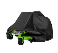 Cubierta para tractor de césped Oxford 210D con cierre de cordón, se adapta a la mayoría de los modelos que proporcionan cobertura contra la lluvia y los daños del sol