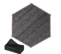 Cubierta Para Trampolín,Protector Solar Con Toldo Y Dosel - Tela Impermeable Y Resistente A Rasgones Para Jardín Y Deportes Al Aire Libre