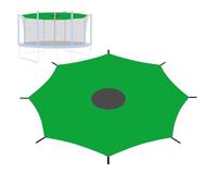 Cubierta para Trampolín - Toldo Protector Solar para Cama Elástica | Tela Plegable Resistente A Rasgones para Jardín Y Deporte Al Aire Libre