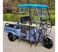 Cubierta para triciclo, cubierta de motocicleta de 3 ruedas compatible con modelos de triciclo, cubierta de triciclo para adultos, cubierta de triciclo eléctrico, cubierta de triciclo reclinada a