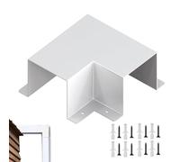 Cubierta Para Tuberías De Aire Acondicionado - Manguito Reforzado De 90 Grados - Codo plano para línea de aire acondicionado - Para Bombas De Calor Split Sistemas De Tuberías Y Conductos Fontanería Ex