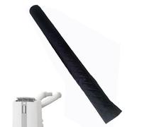 Cubierta para tubo de aire acondicionado, funda protectora para toma de aire del conducto, funda impermeable de 150 cm para eficiencia energética y durabilidad