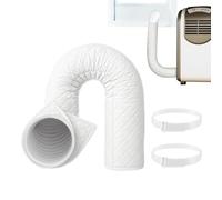 Cubierta para tubo de aire acondicionado | Protección térmica conducto de ventilación - Aislante flexible para aire acondicionado portátil - Para diámetro 12,7 y 15 cm, apto para sótanos, apartamentos