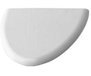 Cubierta para urinario Duravit Bisagras Fizz de acero inoxidable, blanco, con caída amortiguada, 0061390000