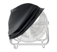 Cubierta para ventilador de exterior impermeable y resistente al polvo, compatible con varios ventiladores industriales de pie, equipada con correas ajustables para un ajuste apretado (120 x 55 x 120