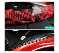 Cubierta para Volante Cubierta del Volante Coche En Forma De D para VW para Golf 7 2015 para Polo para Jetta para Passat para Tiguan