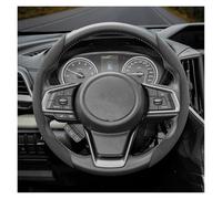 Cubierta para Volante para Subaru para Fit para Forester SH para Impreza para Levorg para Cubre para Volante Auto Funda Gamuza A Presión