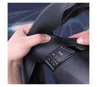 Cubierta para Volante para Suzuki para SX4 para Alto Old para Swift para Opel para Agila Cosido A Mano Protector Negro Duradero para Volante De Coche Funda Volante Anti Deslizante(Azul)