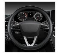 Cubierta Para Volante Protector Para Volante De Coche Para Seat Para Tarraco Para Arona Para Ateca Para Ibiza Para Toledo Para Mii Para Leon Para Arosa Para Exeo Para ST Funda Para Volante De Coche(BL