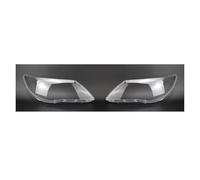 Cubierta Para VW para Tiguan 2009 2010 2011 2012 lente de cristal reemplazar carcasa faro cubierta lámpara transparente pantalla delantero coche Carcasa del faro(Pair)
