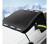 Cubierta Parabrisas Coche para Dacia Duster 2017-2024, Magnética Protector Funda Parabrisa Delantero Protege de Hielo, Nieve, Sol, Lluvia,Green