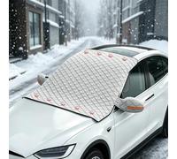 Cubierta Parabrisas Invierno para Peugeot Expert 2000-2024 2026 | cubierta nieve coche lona antihielo exterior impermeable con imanes y bandas reflectantes protector escarcha coche