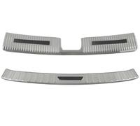 Cubierta Parachoques Trasero Coche Moldura Protectora Umbral Maletero Protector De Acero Inoxidable para Nissan para X Trail T33 2023. Protector Parachoques Tresero(Plata)